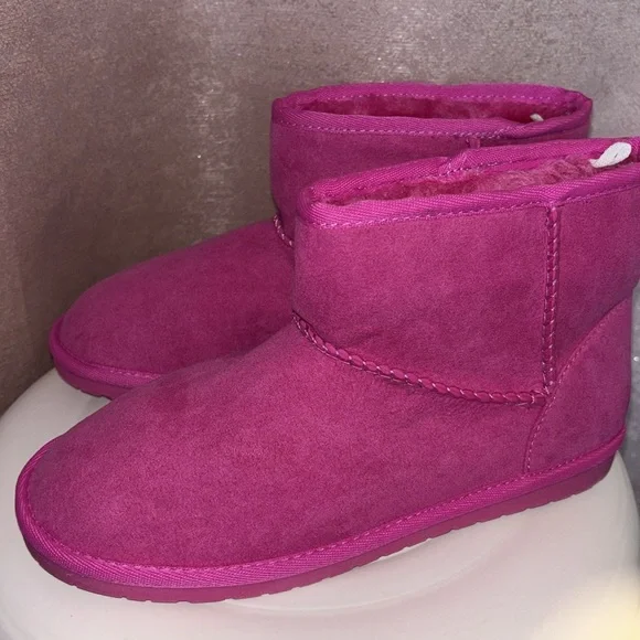 The Children's Place Pink Kids Boots - Picture 2 of 9